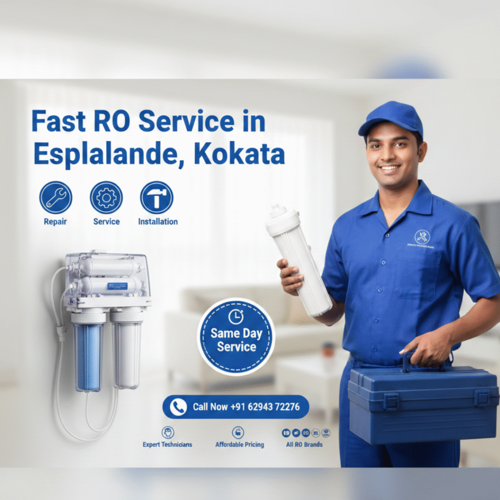 RO Service in Esplanade Kolkata | Water Purifier Repair & Maintenance